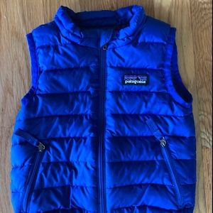 Patagonia Baby Puffer Vest 12 months Blue